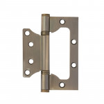 Петля накладная FERRE FLUSH 100×75×2.5mm AB (бронза)